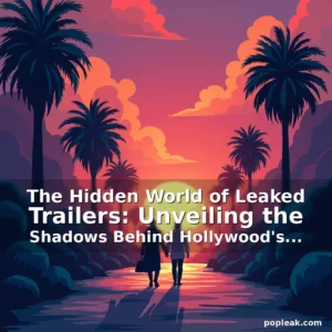 Read more about the article The Hidden World of Leaked Trailers: Unveiling the Shadows Behind Hollywood’s Secret Releases
