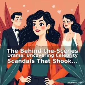 Read more about the article The Behind-the-Scenes Drama: Uncovering Celebrity Scandals That Shook Hollywood