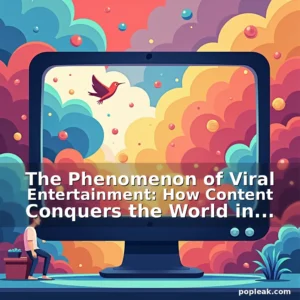 Artistic representation for The Phenomenon of Viral Entertainment: How Content Conquers the World in Seconds