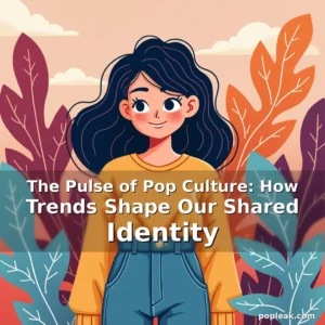 Artistic representation for The Pulse of Pop Culture: How Trends Shape Our Shared Identity