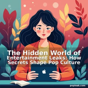 Artistic representation for The Hidden World of Entertainment Leaks: How Secrets Shape Pop Culture