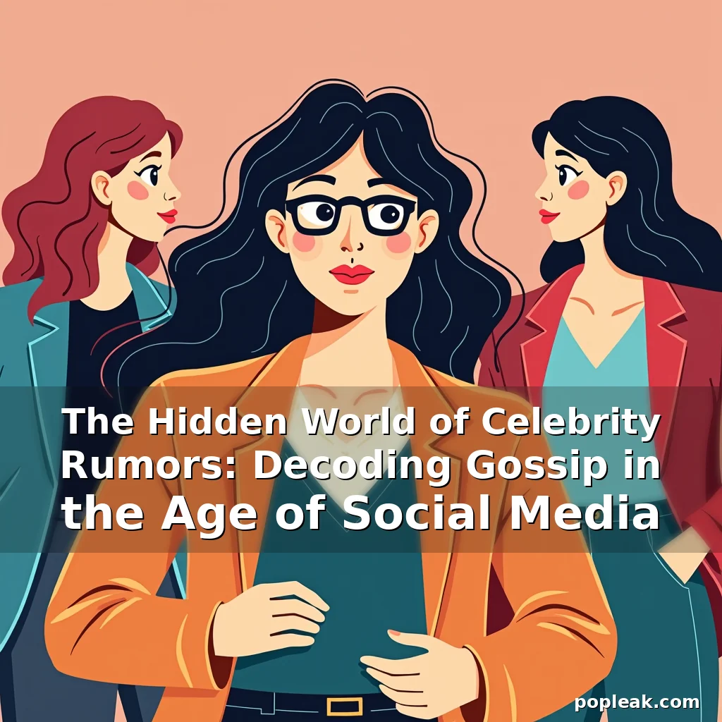 Read more about the article The Hidden World of Celebrity Rumors: Decoding Gossip in the Age of Social Media
