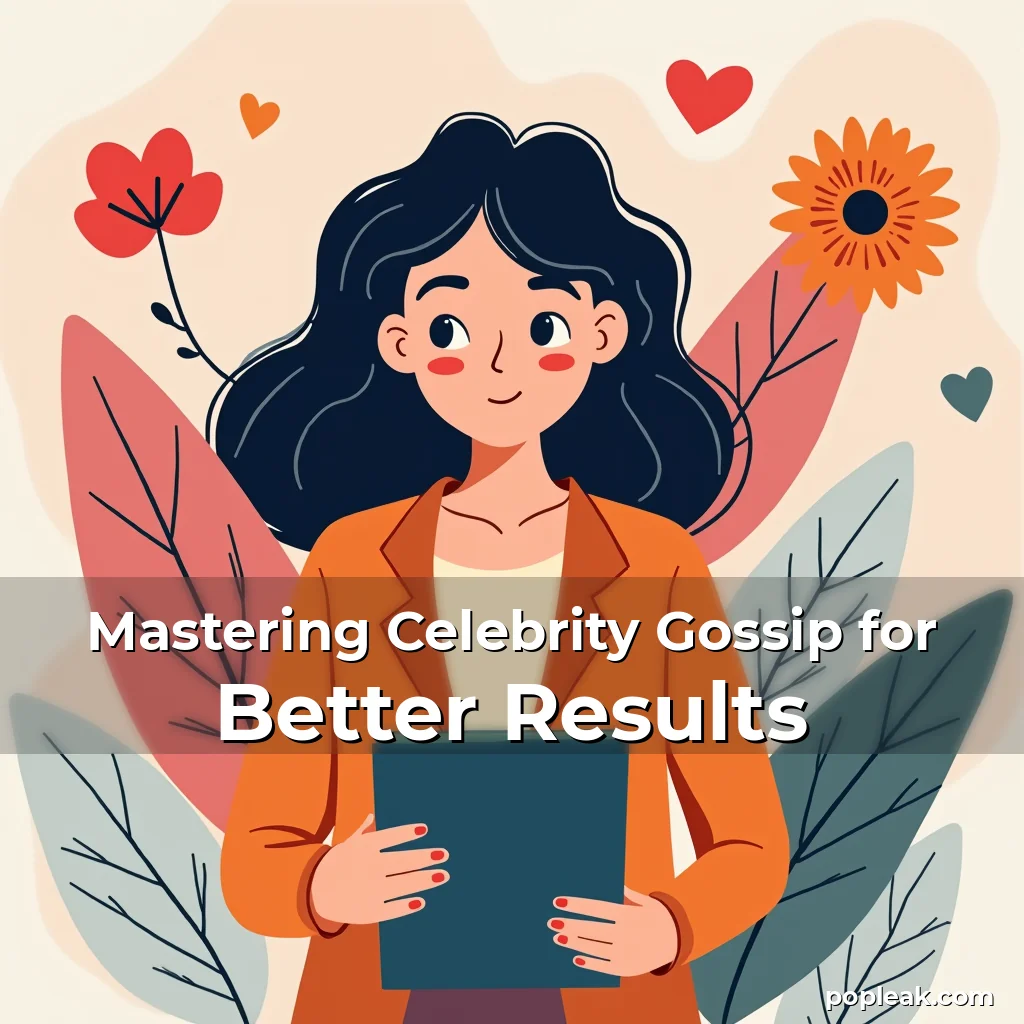 Read more about the article Mastering Celebrity Gossip for Better Results