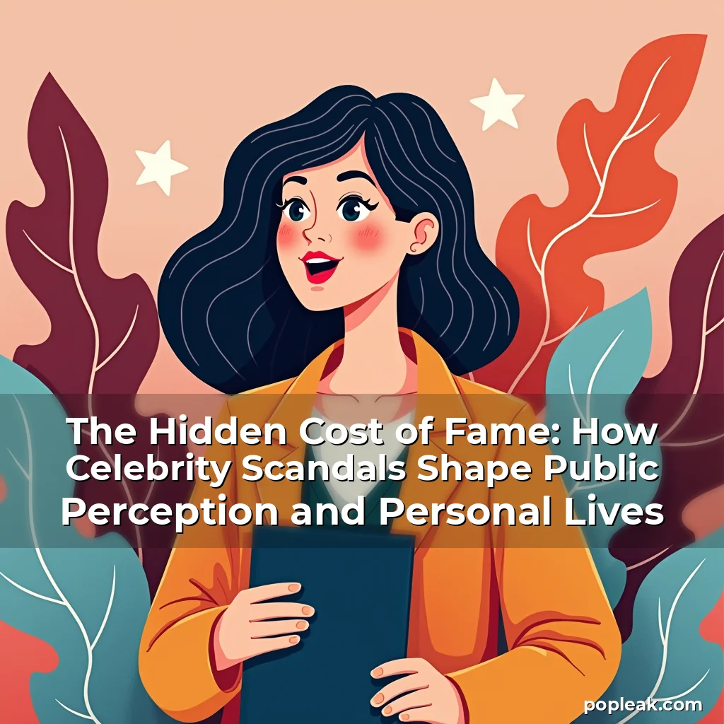 Read more about the article The Hidden Cost of Fame: How Celebrity Scandals Shape Public Perception and Personal Lives