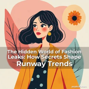 Read more about the article The Hidden World of Fashion Leaks: How Secrets Shape Runway Trends