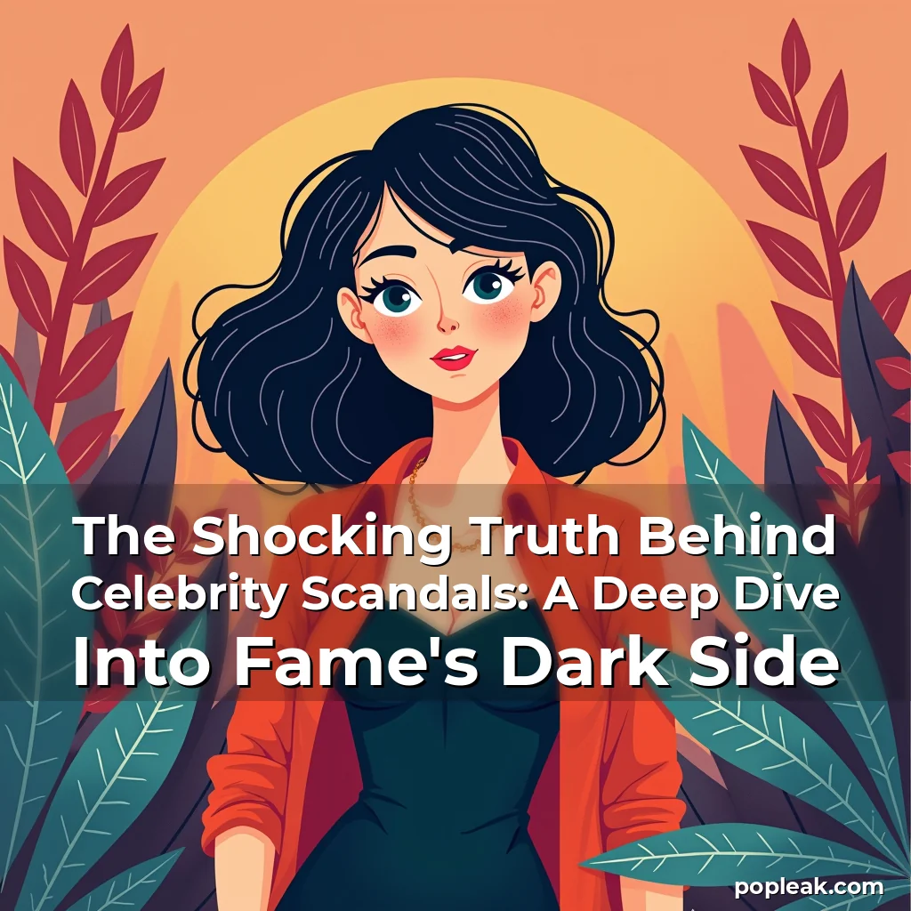 Read more about the article The Shocking Truth Behind Celebrity Scandals: A Deep Dive Into Fame’s Dark Side