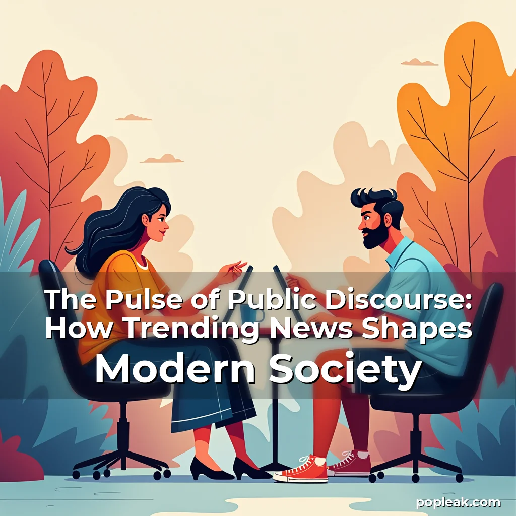 Read more about the article The Pulse of Public Discourse: How Trending News Shapes Modern Society